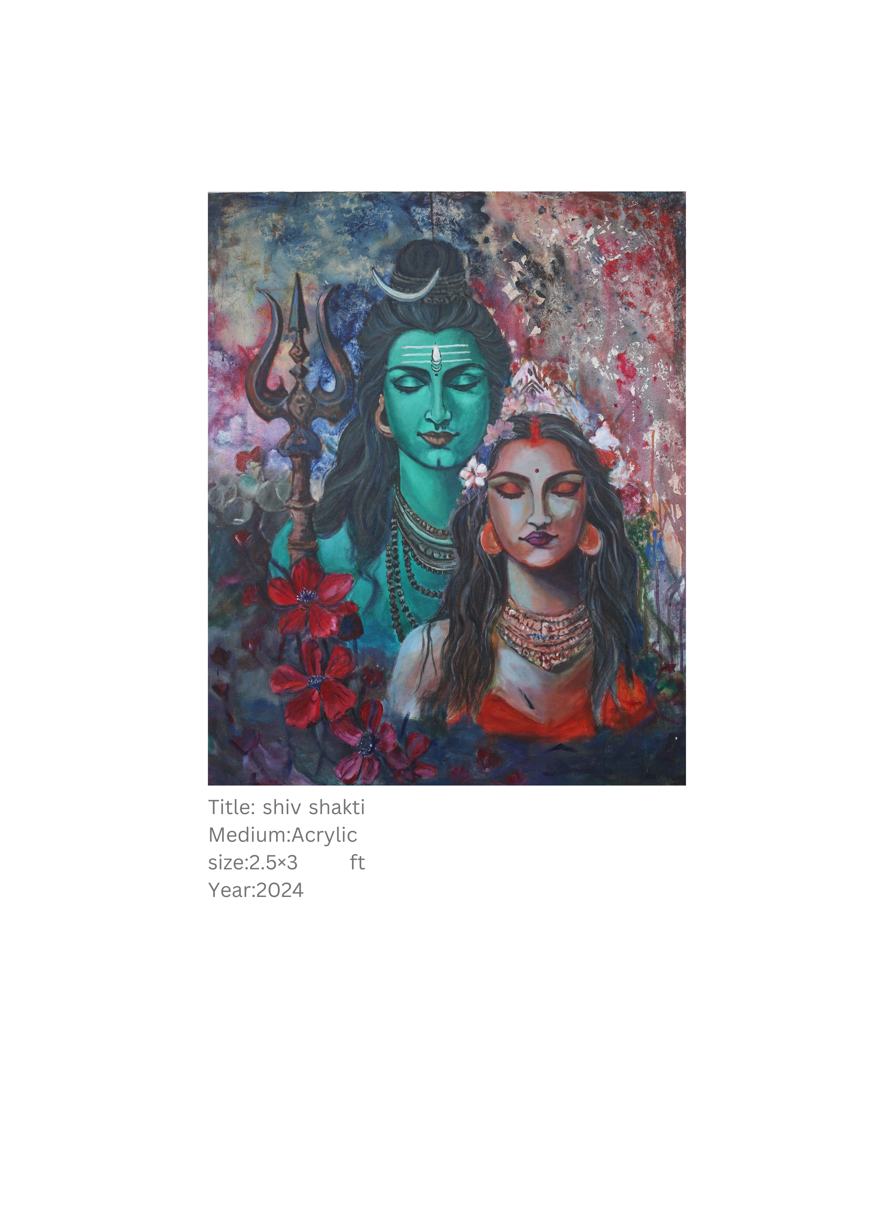 Lord Shiva with Mata Parvati